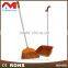 2016 new design plastic easy clean dustpan and broom set with long handle