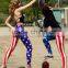 2015 Ladies Stretch Sexy Tight American Flag Print Legging for Women