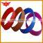 factory promotional custom cheap thin silicone bracelet