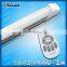 Price list RF remote control LED T8 12w tube light with CE&ROSH UL&DLC
