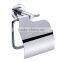 SUS 304 stainless steel toilet brush with paper holder