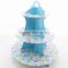 Christmas Party Decoration 3 Tier Paper Cupcake Stand
