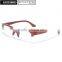 2015 Wood half Frame Glasses Fashionable Wood Optical Frames FW951