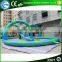 Popular Inflatable go Karts Race Track,inflatable Track Race for Zorb Ball Game