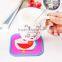 cartoon non-slip silicone cup mat