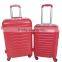 2 pcs set red color with button good quality for married ABS luggage case