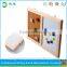 Lanxi xindi Wooden frame combination of soft wood magnetic whiteboard hanging message board