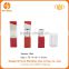 ABS+AS Sample available ! square lipstick tubes with colorful