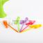 Creative, decorative plastic fruit fork Household daily necessities arts and crafts