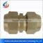 ITS-130 cnc machining brass parts or brass pipe fitting