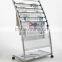 good quality metal newspaper stand