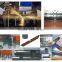 500~2000W metal pipe fiber laser cutting machine for tubes, rectangular and other profile