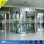 Malta International Airport, 2 wing automatic revolving door, 3 in 1 function, CE UL certificate