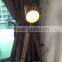 Vintage Bronze Wood Tripod Floor Lamp Nature Giant Spotlight Floor Lamp for House Decorative