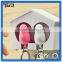 High quality sparrow house and keyring set/creative birdhouse keychains