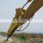 backhoe loader WZ30-25 with Quartering Hammer and Auger