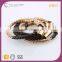 G68700Q01 STYLE PLUS High Quality Shiny Gold Plated Alloy Metal Chain Bracelet Fashion Jewelry Chain Bangle for Women