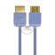 2.0 Version Ultimate slim gold plated portable HDMI A male to A male cable