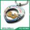 Best selling cheap custom travel souvenir coin digital printing keychain