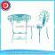 Hot selling modern metal dinning table set with chairs