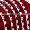 ss20(4.6-4.8mm) gold Single row Rhinestone cup chain for Decorate Fiber Clothes Shoes Bags