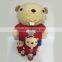 custom plush school bag toy, school plush bag for kids