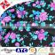 chuangwei textile newest designer lycra elegance printed fabric for women's dress