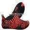 aqua shoes,water shoes,surfing shoes,WATER SPORTS, FITNESS, GYM, YOGA SHOES ---Ballop Zebra Red