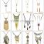 2016 various fashion Bohemia turquoise stud earring necklace jewelry set