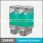 Wall Mounted manual double Soap Dispenser for Toilet Seat Sanitizer Machine