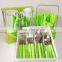 ABS Camping Colored Plastic Handle Cutlery