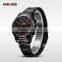 WEIDE WH1009B-2 Luxury Analog-digital LED Display Classic Quartz Watch Men's Quartz Wrist Military Watch, 24-hour Dispatch