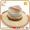 Promotions sandy beach hat lovely raffia straw cowboy hat wholesale