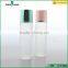 120ml glass skin care packaging bottle with Plastic cap