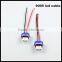 Ceramics 9005 socket connector HB3 9005 female socket for 9005 HB4 LED fog light bulb HB4 LED holders ceramics