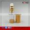 2016 hot stamping hot selling gold/silver/black airless spray/cosmetic airless pump bottle