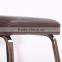 Bar furniture leather upholstered bar stools                        
                                                                                Supplier's Choice
