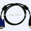 OEM High Speed With Magnet Ring hd Multimedia to Vga Cable for Mac