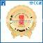 Customized metal gold silver award prize plate showpiece decoration