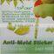 Moisture proof anti mildew paste for for shoes / garments / leather gloves