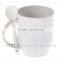 Sublimation mug with spoon