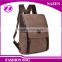 New Baigou Factory Bags Leather Canvas Backpack Fashion Men foldable backpack