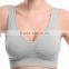 low-cost nylon fit seamless padded fitness bra sport bra Yoga clothing