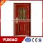 Modern style wooden pintu pvc door from china