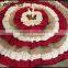 Wholesale Personalized Ruffled Christmas tree skirt