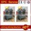 Mineral processing hydrocyclone classifying machinery, dewatering hydrocyclone