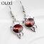 OUXI Factory direct price women's fashionable nickel free earring &ouxi jewelry made with Austria Crystal jewerly