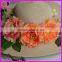 silk peony head flowers wholesale for hat decoration