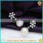 White South Sea Mother Pearl 925 Sterling Silver Earrings