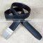 Hot sell cross design alloy buckle faux leather belt for men